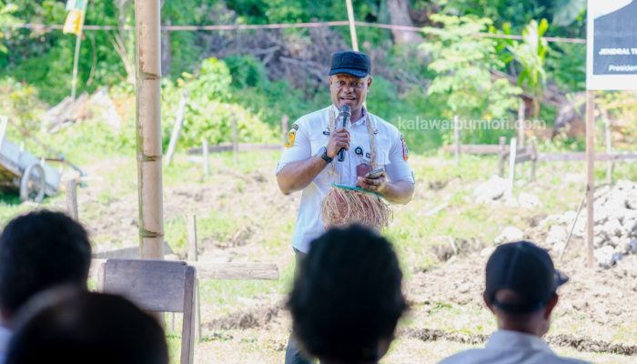 Groundbreaking SPPG Polri Napan: Pemprov Papua Tengah Perkuat Gizi Di Wilayah 3T