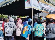Bulog Nabire Ambil Bagian Dalam Gerakan Pangan Murah
