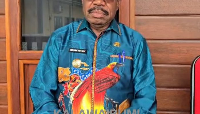 Bantah Klaim Batas Nabire Waropen, Bupati Mesak ; Batas Wilayah Berdasarkan UU Otda