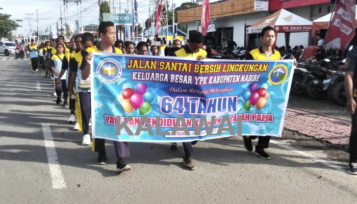 Rangkaian Perngatan HUT YPK Ke – 64 Tahun  di Nabire