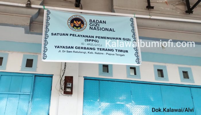 Ketua Yayasan Dapur SPPG 002 Oyehe Klarifikasi Menu MBG di SMAN 1 Nabire yang Viral