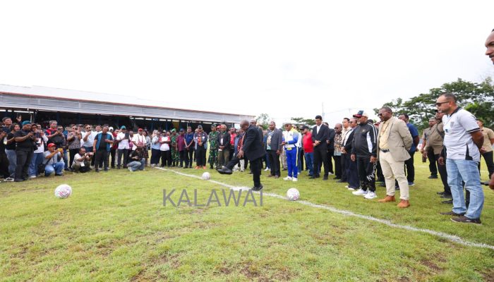 Liga 4 Mimika 2025/2026 Dibuka, Ini Pesan Gubernur Meki Nawipa