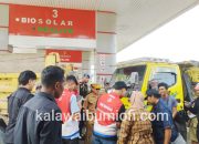 Pemkab Nabire Sidak SPBU, Supir Truk Panik Diduga Pakai Plat Ganda dan Tangki Modifikasi