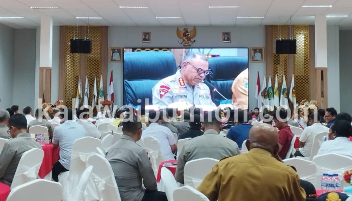 Rakor Lintas Sektoral di Nabire, Kapolda Rontini : Ops Ketupat Noken 2026 Amankan Perayaan Lebaran