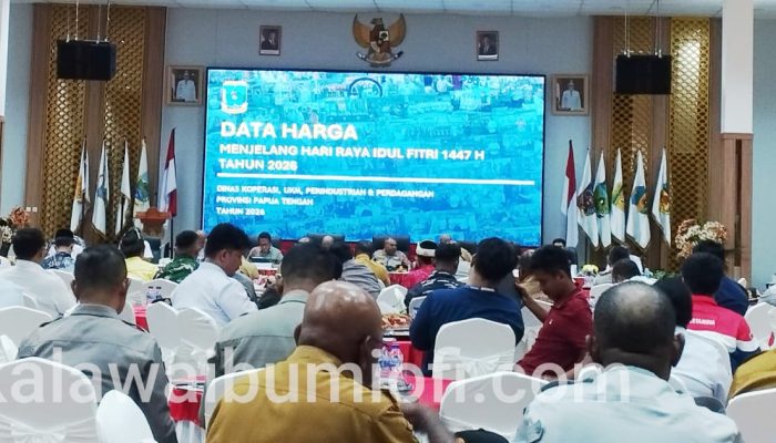 Diskopindag Papua Tengah Pastikan Stok Aman Jelang Idul Fitri 1447 H/2026