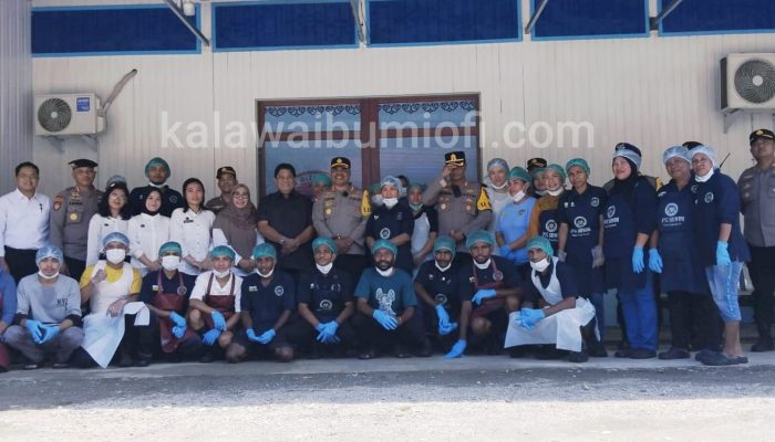 Kunjungi SPPG 003 Siriwini, Kapolda Ingatkan Kelompok Rentan dan Balita