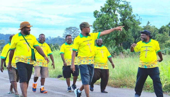 Raker PK KOMDA Papua Tengah Diawali Jalan Santai, Giat Siap Digelar April