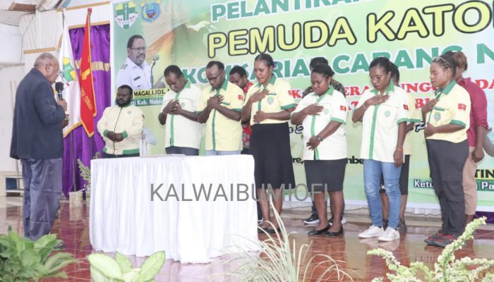 Pemuda Katolik Nabire Apresiasi Bupati Mesak Magai