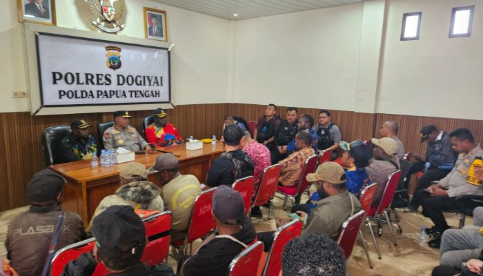 Kapolda Papua Tengah Tegaskan Komitmen Pulihkan Situasi Dogiyai
