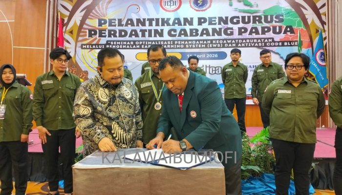 Pemerataan Layanan Anestesi Jadi Fokus Utama Pengurus Perdatin Papua Periode 2025-2028
