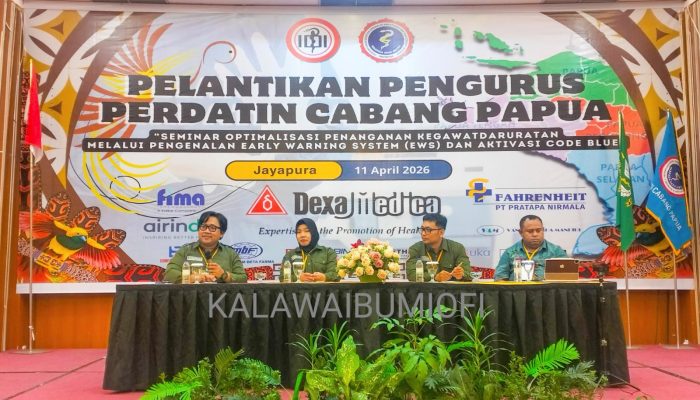 Tekan Angka Kematian di RS, Perdatin Papua Gelar Seminar Aktivasi Code Blue dan Pengenalan EWS