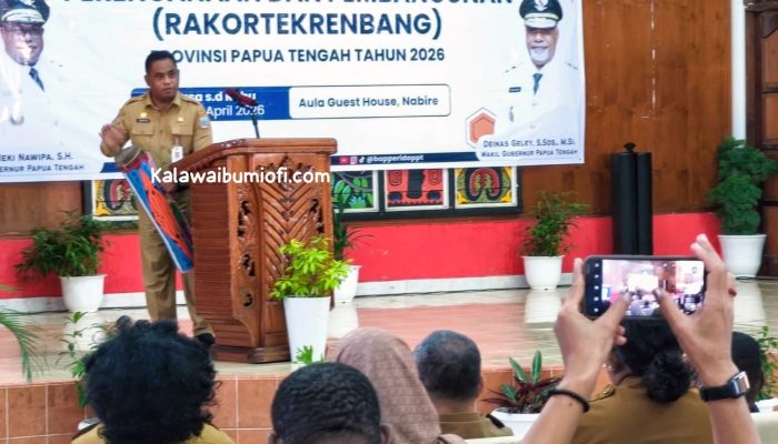 Rakortekrenbang Papua Tengah Ruang Menyatukan Kebijakan Pusat dan Daerah
