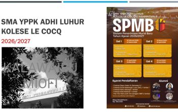 Buka Pendaftaran Siswa Baru TA 2026/2027, Ini Syarat Daftar di SMA YPPK Adhi Luhur Nabire