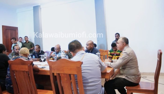 Temui Koalisi Masyarakat Dogiyai, Kapolda Papua Tengah: Dorong Tim Independen dan Tegaskan Evaluasi Kinerja Kapolres Dogiyai