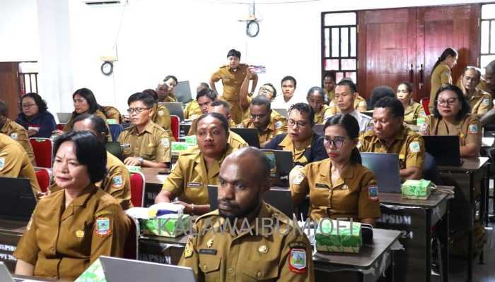 Dorong Pelayanan Cepat, 32 OPD Papua Tengah Ikut Bimtek Kepegawaian