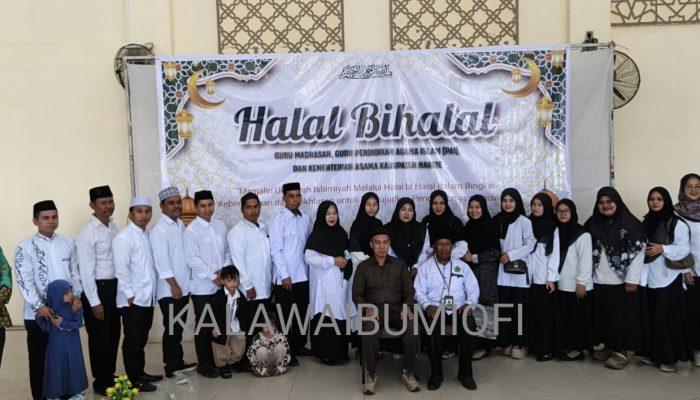 Kemenag Nabire Gelar Halal Bihalal, Pererat Silaturahmi Guru Madrasah dan PAI