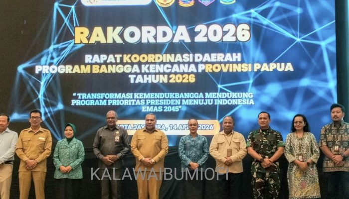 Rakorda Bangga Kencana 2026, TP PKK dan 4 Provinsi di Papua Sinergi Wujudkan Keluarga Sehat