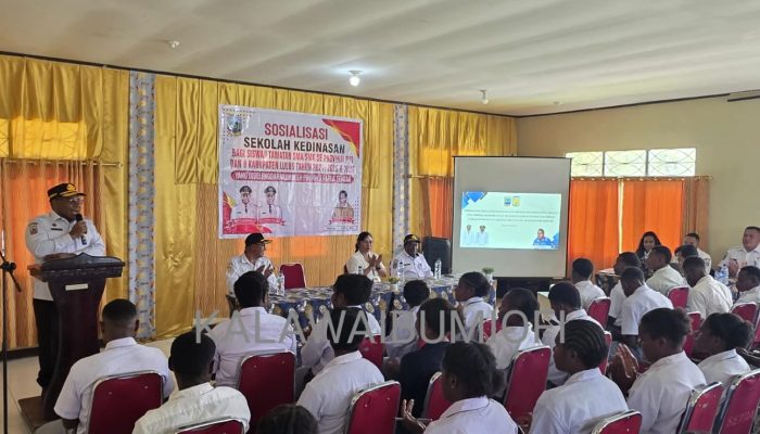 Genjot Kualitas SDM, BKPSDM Papua Tengah Sosialisasikan Sekolah Kedinasan di Puncak