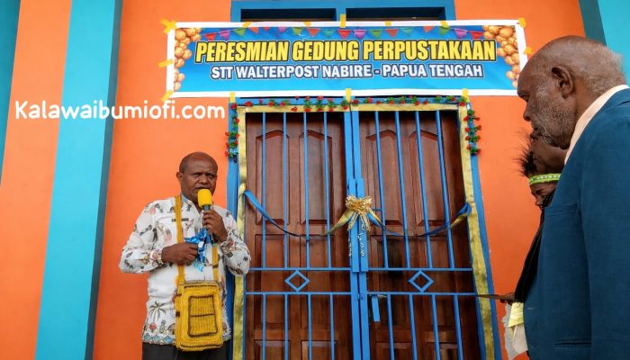 Perpustakaan STT Walter Post Diresmikan, Pemprov Dorong Penguatan Literasi dan Riset