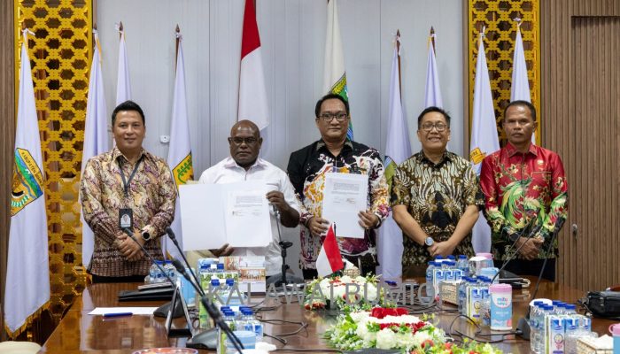 Genjot Ekonomi Daerah, Pemprov Papua Tengah Gandeng BNI, Mandiri, dan BRI
