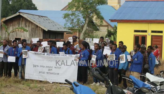 Mahasiswa Independen Sorong Raya Serukan Papua Darurat Militer dan Krisis Kemanusiaan