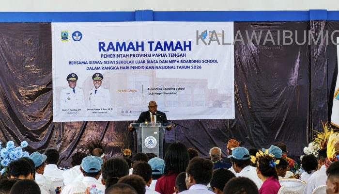 Hardiknas 2026 : Gubernur Meki Nawipa Tegaskan Anak Berkebutuhan Khusus Jangan Ditinggalkan