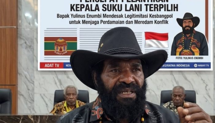 Kepala Suku Besar Lani Desak Percepatan Pelantikan Kepala Suku