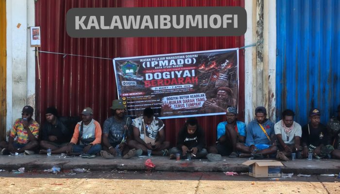 IPMADO Kota Studi Nabire Serukan Keadilan dan Perdamaian atas Tragedi Kemanusiaan di Dogiyai