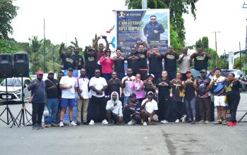BPD HIPMI Papua Tengah Gelar Car Free Day Sambut Diklatda dan Forbisda 2026