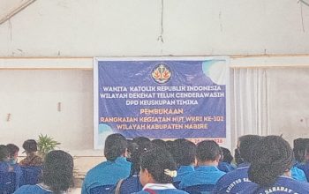 WKRI Teluk Cenderawasih Resmi Buka Rangkaian Kegiatan Songsong HUT ke – 102