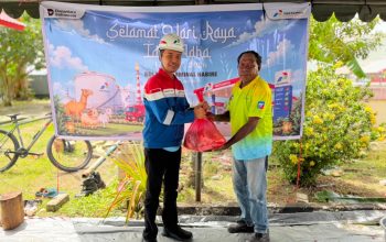 Pertamina Patra Niaga Regional Papua Maluku menyalurkan daging kurban, yang terdiri dari 76 ekor sapi dan 58 ekor kambing di berbagai wilayah operasional perusahaan. - ist.