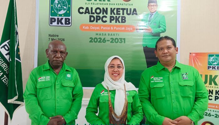 PKB Papua Tengah Gelar Uji Kelayakan Calon Ketua DPC
