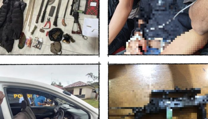 Polisi Lumpuhkan Anggota KKB Saat Hendak Serang Sopir Lintas di Jalur Dogiyai–Paniai