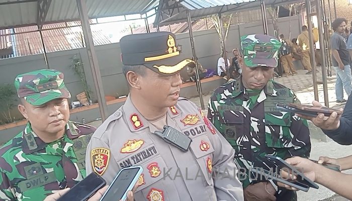 AKBP Tatiratu: Aksi Damai IPMADO dan Forum Masyarakat Berjalan Aman dan Kondusif