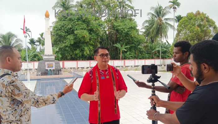 HUT Pattimura ke-209, IKEMAL Nabire Ziarah ke TMP