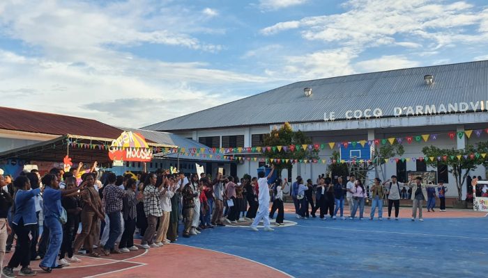 SMP YPPK ST. Antonius Tampil Dominan Dalam Open House 2026 Kolese Le Cocq Nabire
