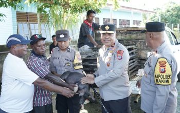 Operasi Cinta Damai Noken Merajut Kedekatan Polri dan Masyarakat Papua Tengah