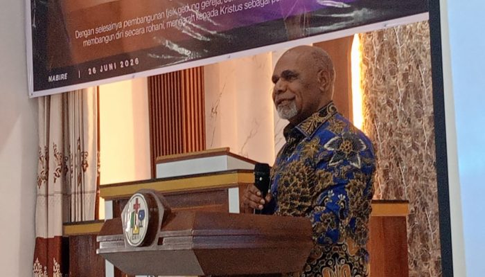 Wakil Gubernur Papua Tengah Hadiri Peresmian Gereja GKII Bukit Zaitun