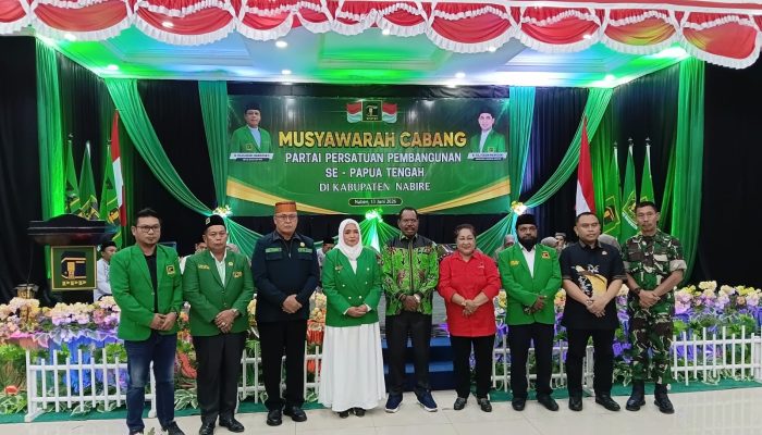PPP Papua Tengah Gelar Muscab Serentak di Nabire, Perkuat Soliditas Kader dan Organisasi