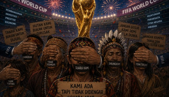Suara Kemanusiaan di Papua Tertutup di Tengah Hiruk Pikuk Piala Dunia : Ketika Dunia Bersorak, Ada Suara yang Terlupakan