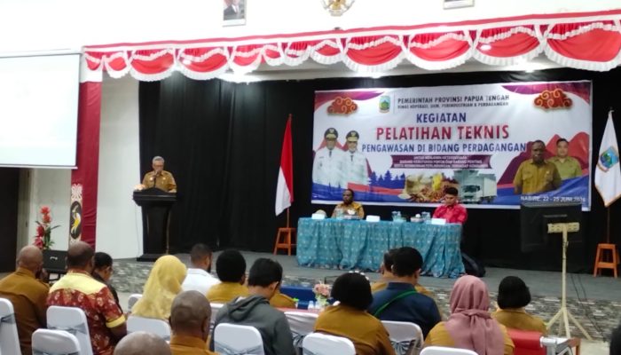 Pelatihan Pengawasan Perdagangan, Papua Tengah Perketat Kendali Harga dan Pasokan Barang