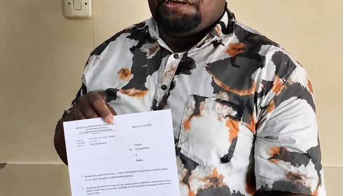 Freni Anouw Laporkan Amos Pigai ke Polda Papua atas Dugaan Pencemaran Nama Baik