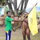 Estafet Bendera  OMK Keuskupan Timika Resmi Dimulai dari Moanemani