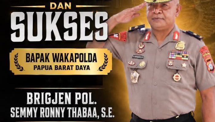 Resmi Sandang Bintang Satu, Semmy Thabaa Kini Jabat Widyaiswara Tk. II di Lemdiklat Polri