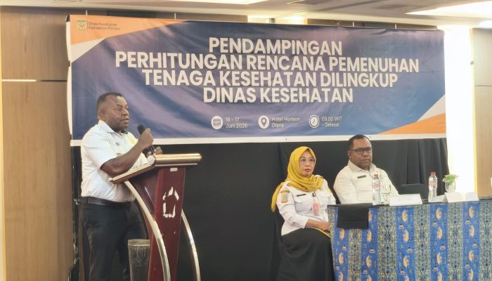 Patuhi Regulasi Kemenkes, Dinkes Papua Tengah Percepat Validasi dan Pendayagunaan SDMK
