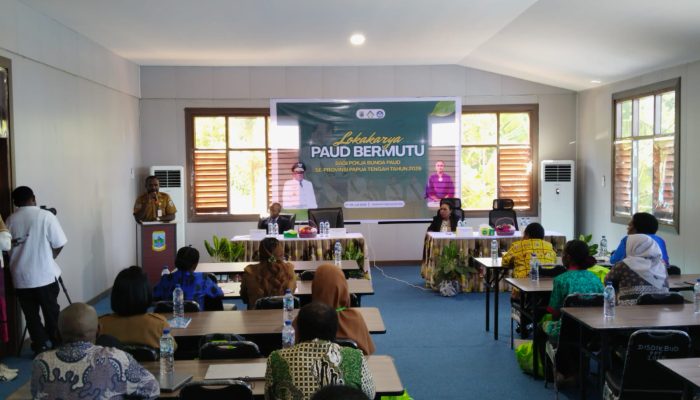 Pokja Bunda PAUD Papua Tengah Gelar Lokakarya, Bangun Pondasi SDM Sejak Dini