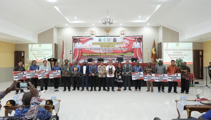 Tantangan Geografis dan Keterbatasan Akses Jadi Fokus Utama Rakerkesda I 2026 di Puncak Jaya