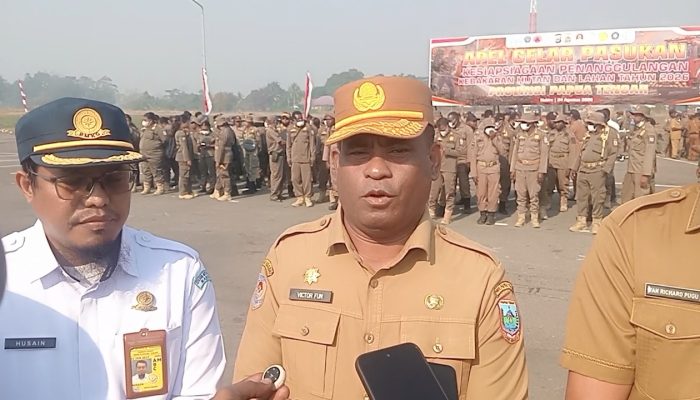 Karhutla: Pemprov Papua Tengah Siagakan Sarana-Prasarana dan Kesiapan SDM