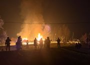 Kantor BPBD Kabupaten Puncak Ludes Terbakar di Ilaga