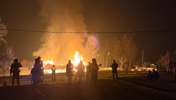 Kantor BPBD Kabupaten Puncak Ludes Terbakar di Ilaga